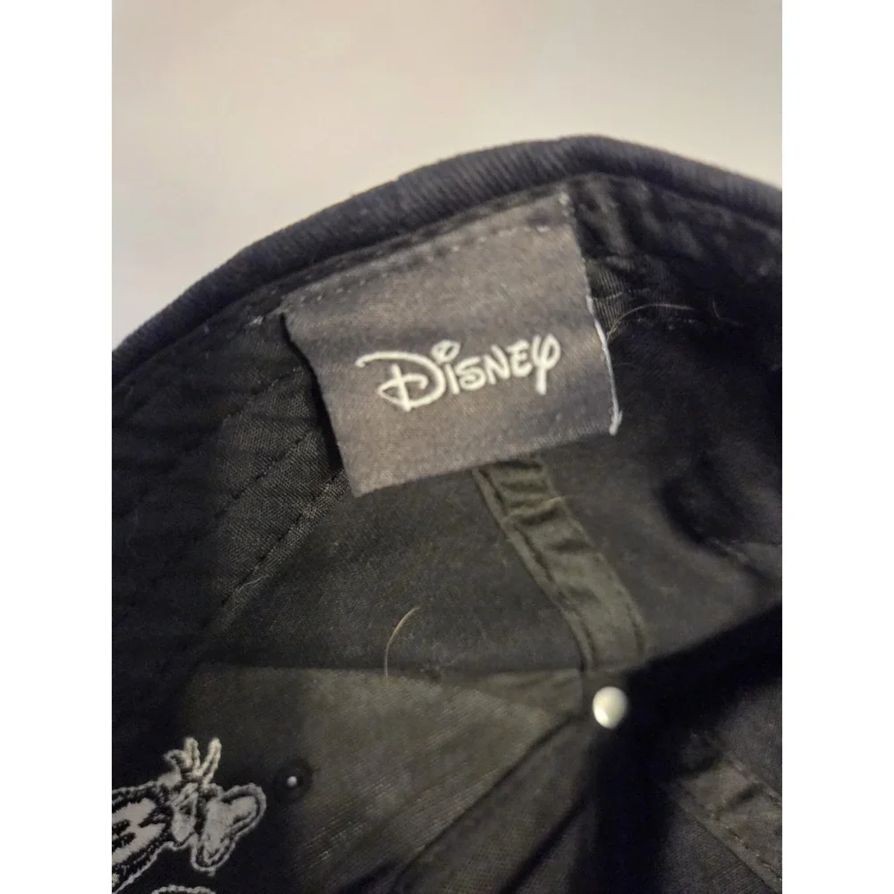 Disney Cap Mickey Mouse & Friends Black Adjustable Colorful Hat Florida Baseball
